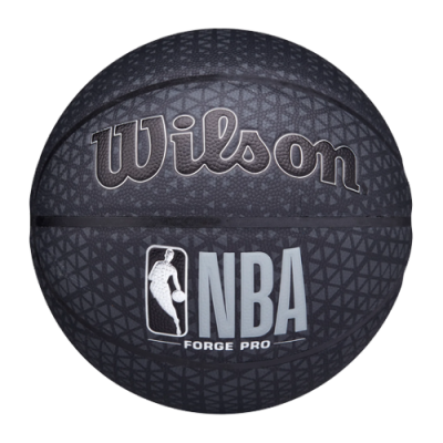 Kamuoliai Moterims Wilson NBA Forge Pro Black Print 1 krepšinio kamuolys WTB8001 Juoda