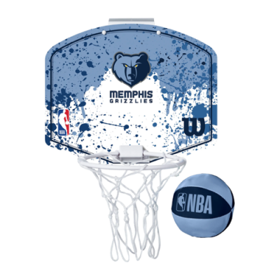 Kiti Wilson Wilson NBA Memphis Grizzlies Team Mini krepšinio lenta WTBA1302-MEM Mėlyna