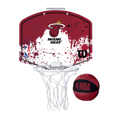 Kiti Moterims Wilson NBA Miami Heat Team Mini krepšinio lenta WTBA1302-MIA Raudona