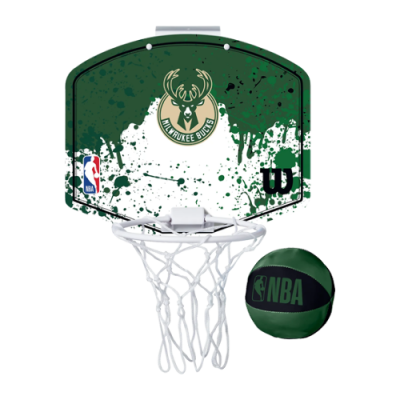 Kiti Moterims Wilson NBA Milwaukee Bucks Team Mini krepšinio lenta WTBA1302-MIL Žalias