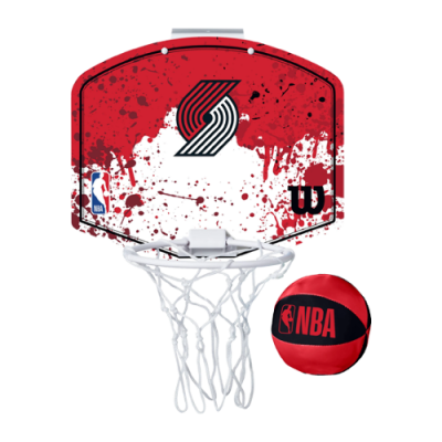 Kiti Moterims Wilson NBA Portland Trail Blazers Team Mini krepšinio lenta WTBA1302-POR Raudona