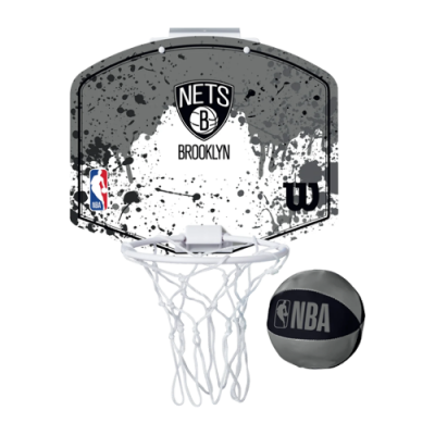 Kiti Wilson Wilson NBA Team Brooklyn Nets Mini krepšinio lenta WTBA1302-BRO Pilka