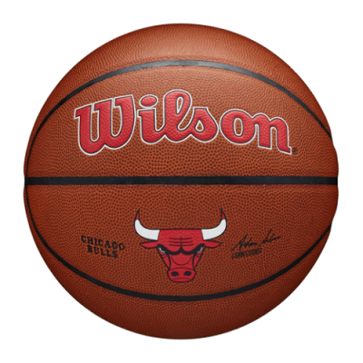 Kamuoliai Vyrams Wilson NBA Chicago Bulls Team Composite krepšinio kamuolys WTB3100-CHI Ruda
