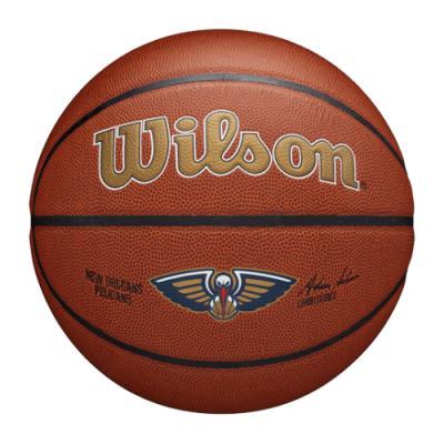 Kamuoliai Vyrams Wilson Team Alliance New Orleans Pelicans krepšinio kamuolys WTB3100-BNO Ruda