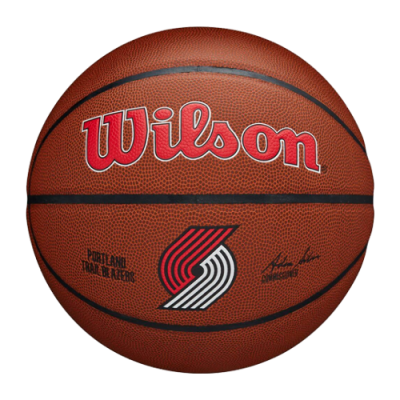 Kamuoliai Wilson Wilson Team  Alliance Portland Trail Blazers krepšinio kamuolys WTB3100-POR Ruda