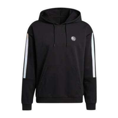 Džemperiai Adidas Performance adidas  Donovan Mitchell Pullover krepšinio džemperis HB6760 Juoda