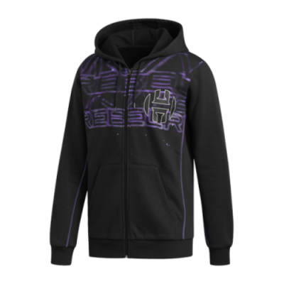 Džemperiai Kolekcijos adidas Harden Star Wars Aurebesh Hoodie džemperis FN3232 Juoda
