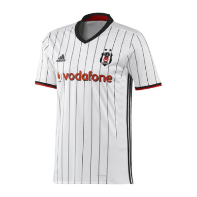 Marškinėliai Išpardavimas Adidas Besiktas JK Home SS futbolo marškinėliai AP8067 Balta Juoda Raudona