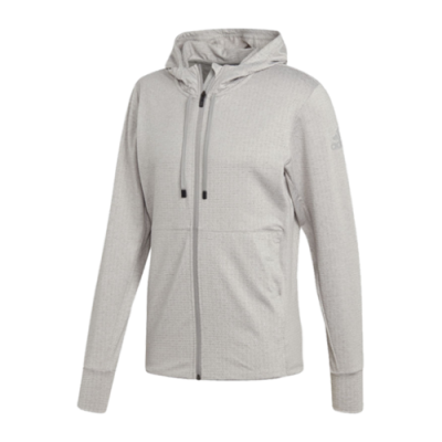 Džemperiai Adidas Performance adidas Training Full-Zip Hoodie džemperis CD7837 Pilka