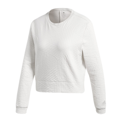 Džemperiai Adidas Performance adidas Wmns Climalite Performance laisvalaikio džemperis CD3067 Balta