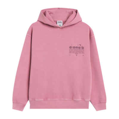 Džemperiai Kolekcijos Diadora Unisex Manifesto Palette Hoodie džemperis 502.178741-50222 Rožinis