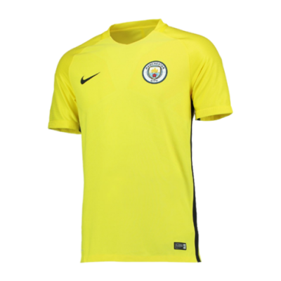 Marškinėliai Sale Iki -70% Nike Manchester City Aeroswift Strike SS futbolo marškinėliai 829978-742 Geltona Juoda