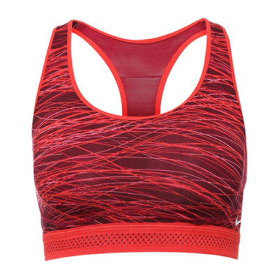 Apatiniai Išpardavimas Nike WMNS Pro Fierce Accelerator sportinė liemenėlė 835616-696 Balta Raudona Rožinis