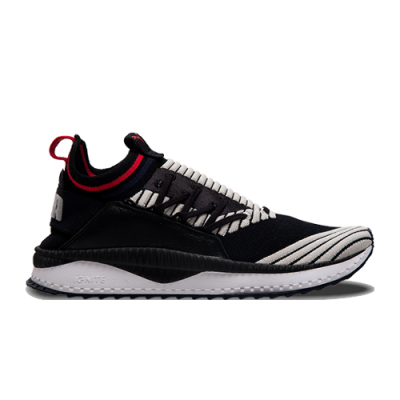 Laisvalaikio Batai Basutės / Šlepetės Puma TSUGI Jun Sport Stripes 367519-04 Juoda Raudona Violetinė