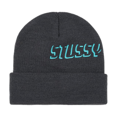 Kepurės Stussy Stussy Shadow žieminė kepurė 132856-BLK Pilka
